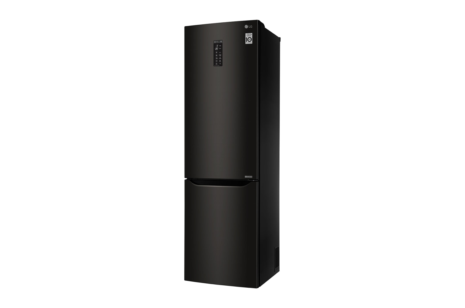 LG Réfrigérateur combiné | Total No Frost  | Compresseur linéaire inverter | 37dB | Connecté Wi-Fi | Moist Balance Crisper | Fresh converter , LG GBW6346SBL