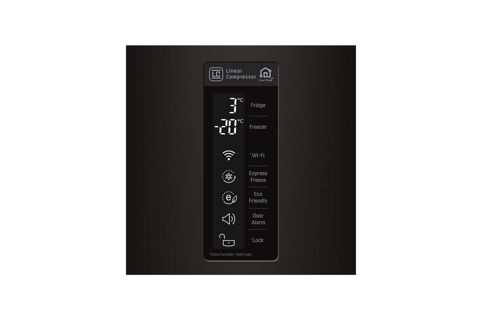 LG Réfrigérateur combiné | Total No Frost  | Compresseur linéaire inverter | 37dB | Connecté Wi-Fi | Moist Balance Crisper | Fresh converter , LG GBW6346SBL