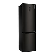 LG Réfrigérateur combiné | Total No Frost  | Compresseur linéaire inverter | 37dB | Connecté Wi-Fi | Moist Balance Crisper | Fresh converter , LG GBW6346SBL