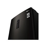 LG Réfrigérateur combiné | Total No Frost  | Compresseur linéaire inverter | 37dB | Connecté Wi-Fi | Moist Balance Crisper | Fresh converter , LG GBW6346SBL