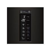 LG Réfrigérateur combiné | Total No Frost  | Compresseur linéaire inverter | 37dB | Connecté Wi-Fi | Moist Balance Crisper | Fresh converter , LG GBW6346SBL