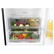 LG Réfrigérateur combiné | Total No Frost | Compresseur linéaire inverter | 37dB | Connecté Wi-Fi | Moist Balance Crisper | Fresh converter, LG GBW6388SMC