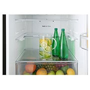 LG Réfrigérateur combiné | Total No Frost | Compresseur linéaire inverter | 37dB | Connecté Wi-Fi | Moist Balance Crisper | Fresh converter, LG GBW6388SMC