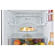 LG Réfrigérateur combiné | Total No Frost | Compresseur linéaire inverter | 37dB | Connecté Wi-Fi | Moist Balance Crisper | Fresh converter, LG GBW6388SMC