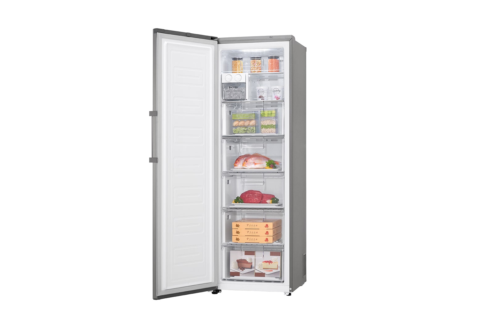 LG Congélateur 1 porte| 313L | F | Total No Frost | Compresseur Linéaire Inverter, LG GF5237PZJZ1