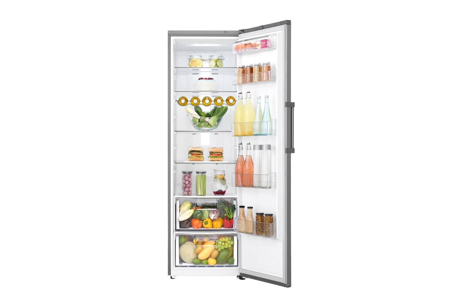 LG Réfrigérateur 1 porte| 382L | F | Total No Frost | Compresseur Linéaire Inverter, LG GL5241PZJZ1