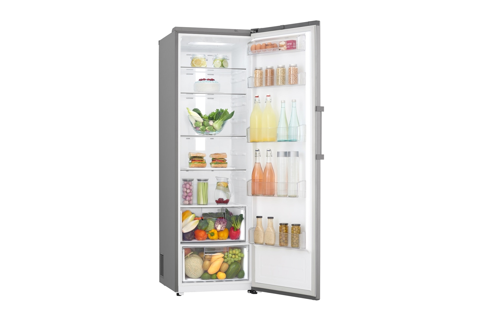 LG Réfrigérateur 1 porte| 382L | F | Total No Frost | Compresseur Linéaire Inverter, LG GL5241PZJZ1