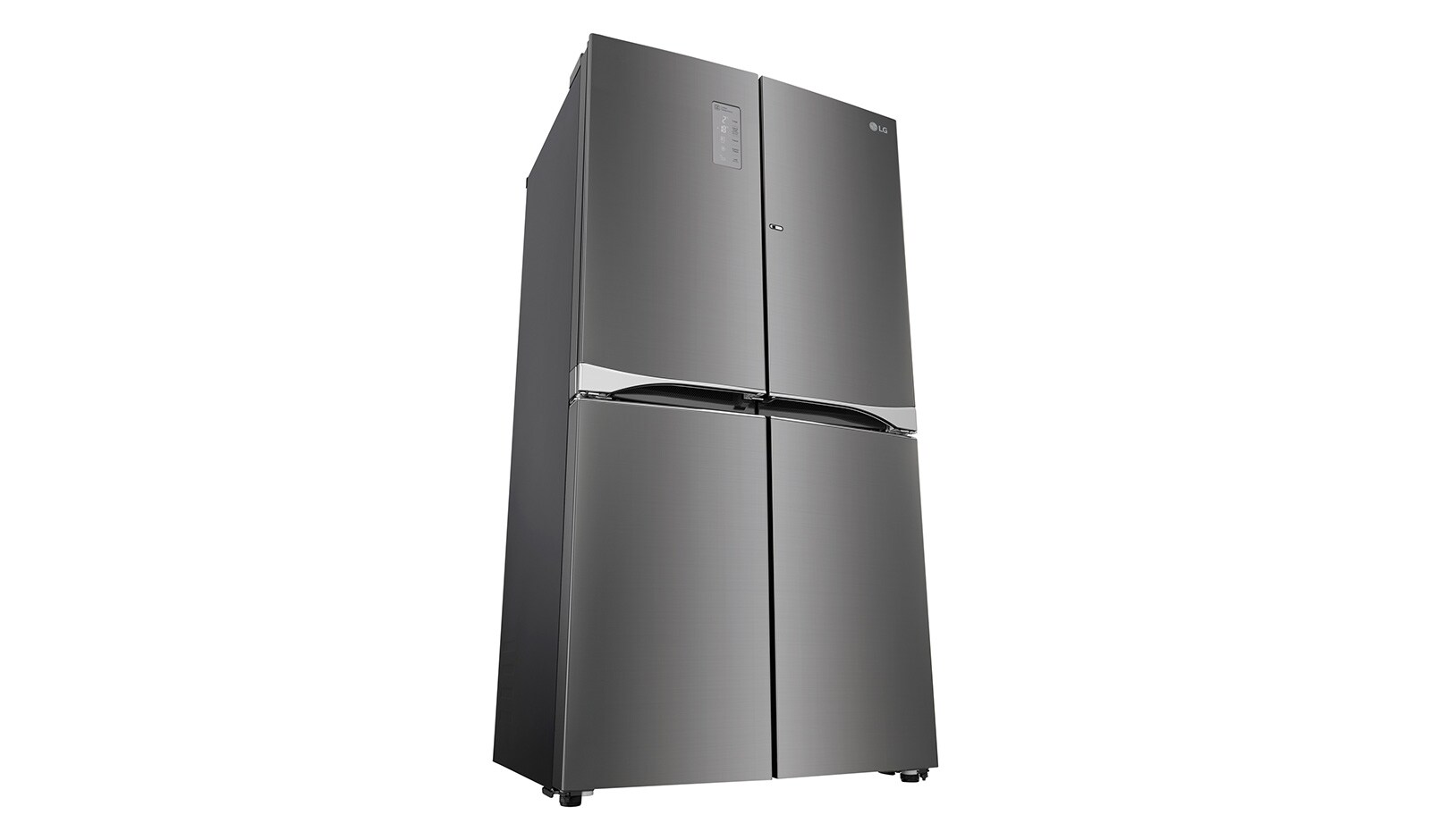 LG Réfrigérateur Multiportes  | 4 portes  | Dual Door-in-Door  | Compresseur linéaire  | Total No Frost  | Pure N Fresh  | A++, LG GLD8859BX