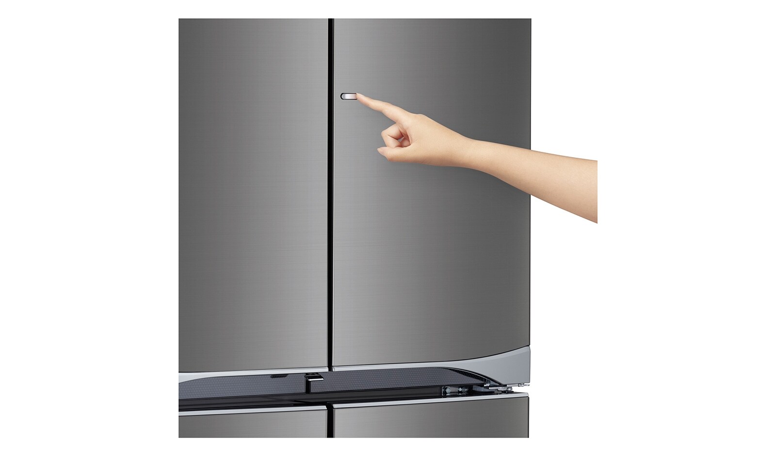 LG Réfrigérateur Multiportes  | 4 portes  | Dual Door-in-Door  | Compresseur linéaire  | Total No Frost  | Pure N Fresh  | A++, LG GLD8859BX