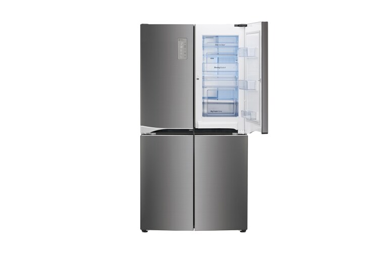 LG Réfrigérateur Multiportes  | 4 portes  | Dual Door-in-Door  | Compresseur linéaire  | Total No Frost  | Pure N Fresh  | A++, LG GLD8859BX