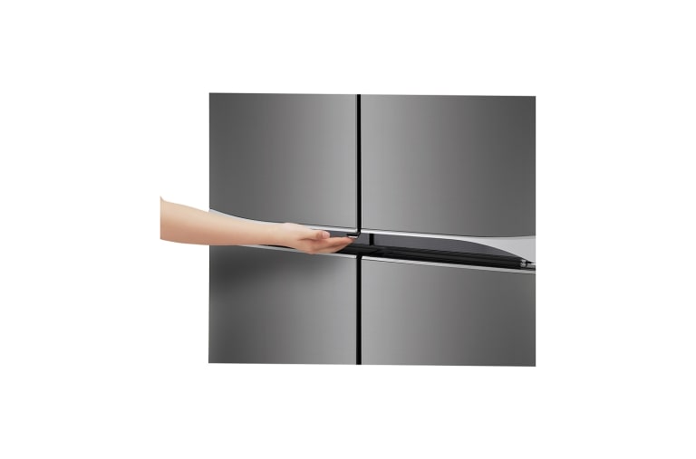 LG Réfrigérateur Multiportes  | 4 portes  | Dual Door-in-Door  | Compresseur linéaire  | Total No Frost  | Pure N Fresh  | A++, LG GLD8859BX
