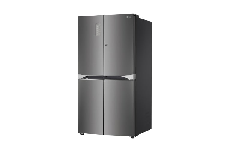 LG Réfrigérateur Multiportes  | 4 portes  | Dual Door-in-Door  | Compresseur linéaire  | Total No Frost  | Pure N Fresh  | A++, LG GLD8859BX