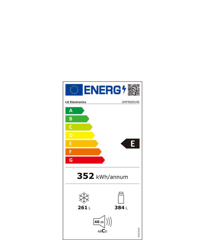 Etiquette Energie<br>gmf960ev4e