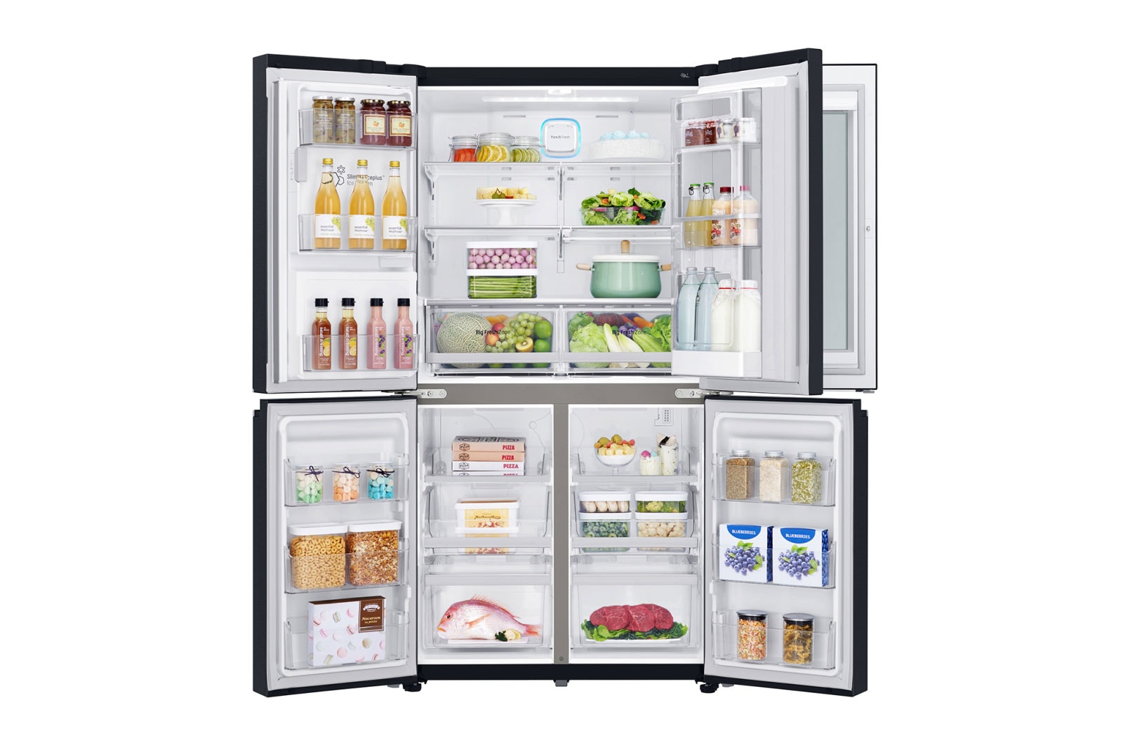LG Réfrigérateur Multi-Portes | 571L | No Frost | Compresseur Linéaire Inverter, LG GMK9331MT