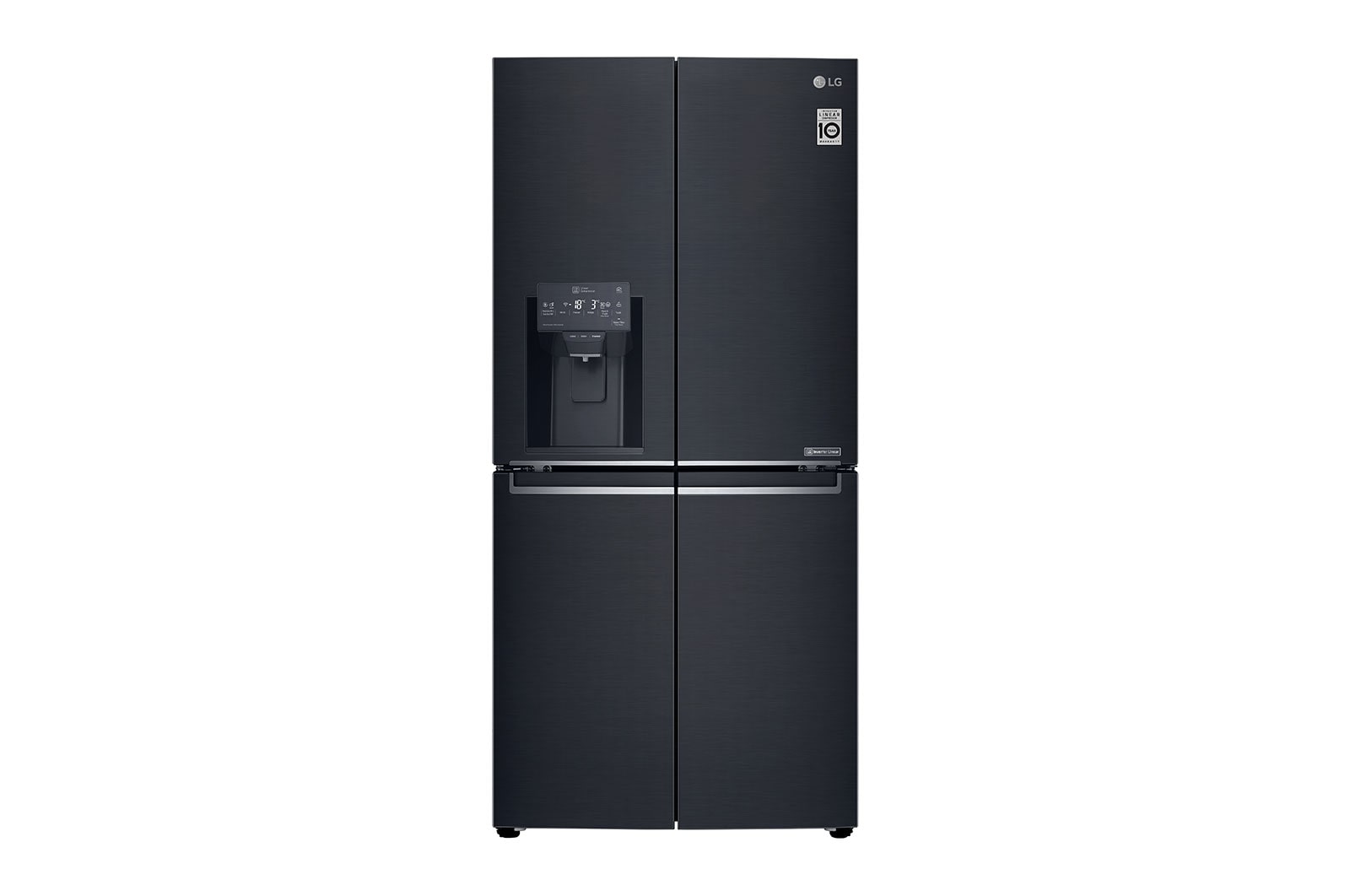 Vue avant de Réfrigérateur Multi-Portes | 506L | No Frost | Compresseur Linéaire Inverter LG GML844MCKV