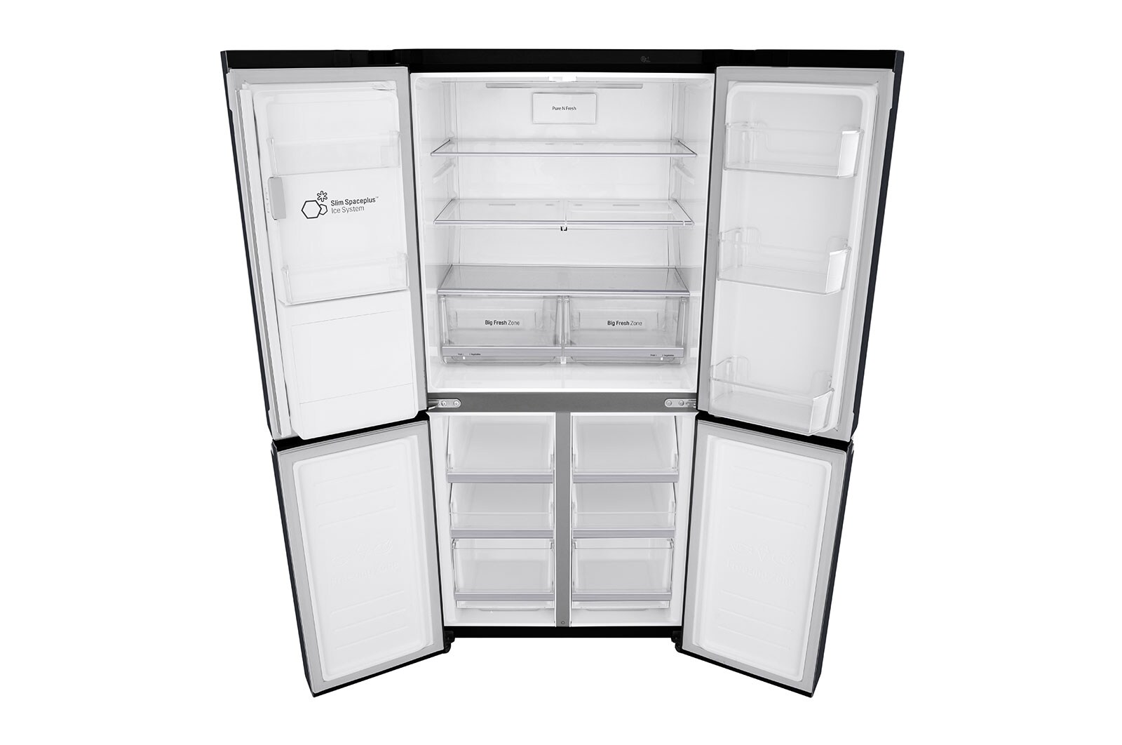 LG Réfrigérateur Multi-Portes | 506L | No Frost | Compresseur Linéaire Inverter, LG GML844MCKV