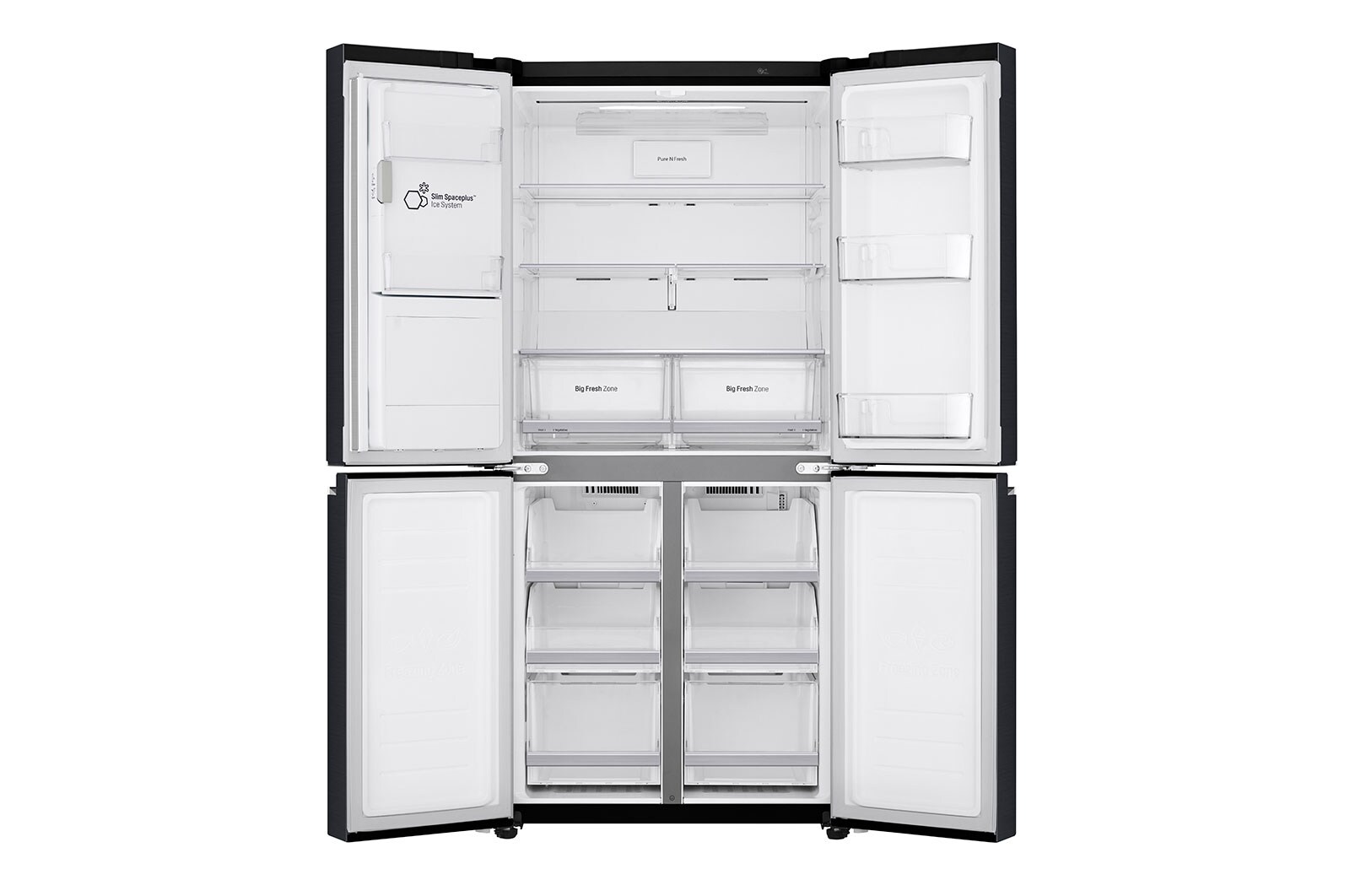 LG Réfrigérateur Multi-Portes | 506L | No Frost | Compresseur Linéaire Inverter, LG GML844MCKV