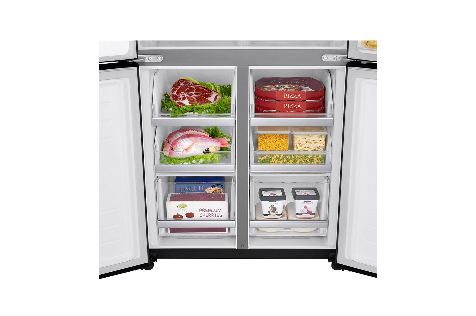 LG Réfrigérateur Multi-Portes | 506L | No Frost | Compresseur Linéaire Inverter, LG GML844MCKV