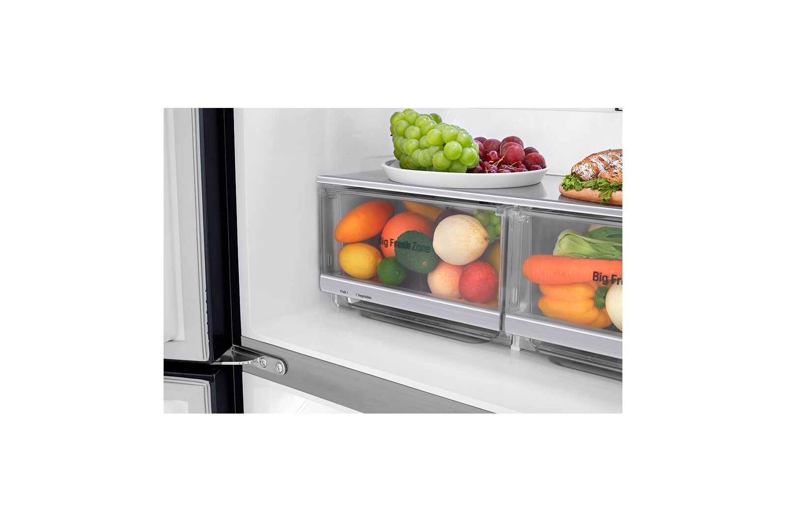LG Réfrigérateur Multi-Portes | 506L | No Frost | Compresseur Linéaire Inverter, LG GML844MCKV