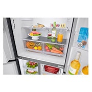 LG Réfrigérateur Multi-Portes | 506L | No Frost | Compresseur Linéaire Inverter, LG GML844MCKV