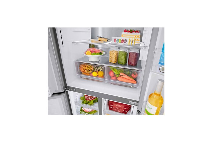 LG Réfrigérateur multi-portes | 506L |Total No Frost | Compresseur Linéaire Inverter , LG GML844PZ6F