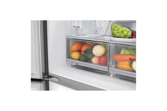 LG Réfrigérateur multi-portes | 506L |Total No Frost | Compresseur Linéaire Inverter , LG GML844PZAE