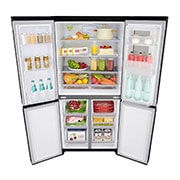 LG Réfrigérateur Multi-Portes | Door-in-Door | 530 L | No Frost | Compresseur Linéaire Inverter, LG GMQ844MCKV