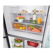 LG Réfrigérateur Multi-Portes | Door-in-Door | 530 L | No Frost | Compresseur Linéaire Inverter, LG GMQ844MCKV
