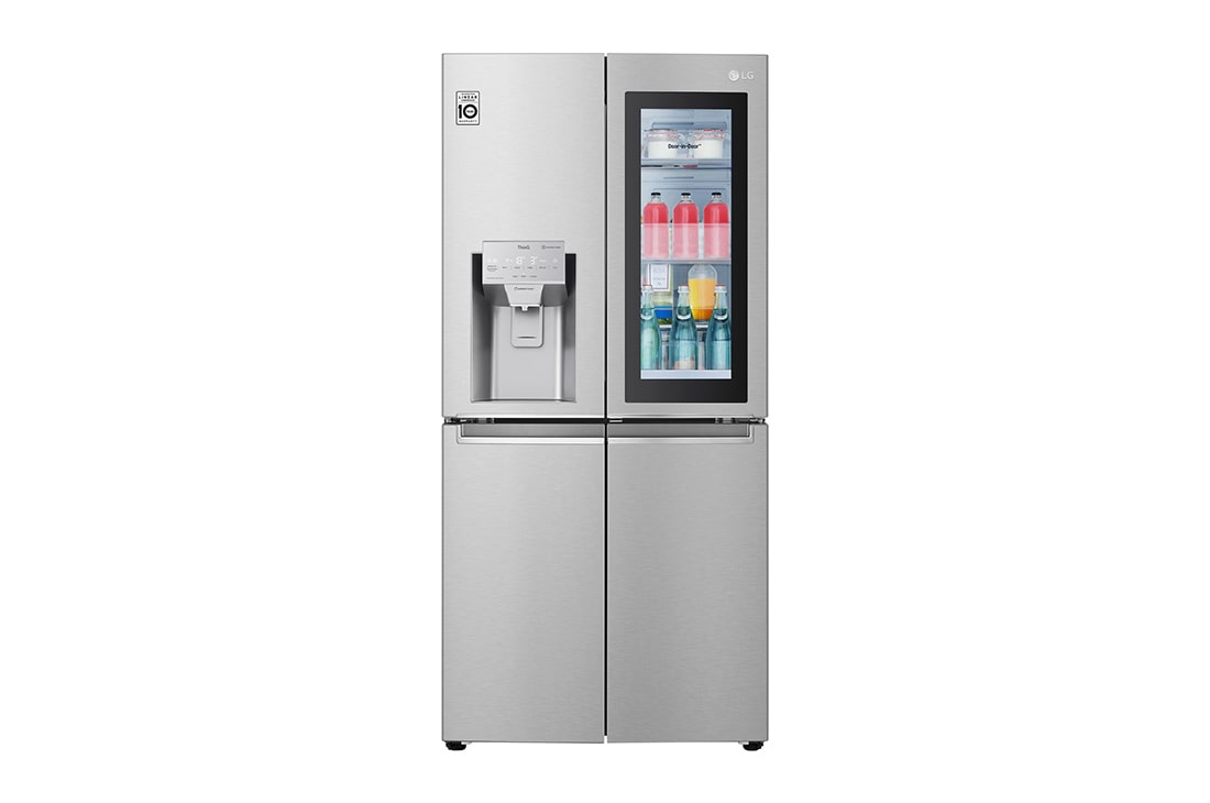 LG Réfrigérateurs multi-portes | InstaView Door-in-Door™ I 508L | Compresseur Linéaire Inverter I Total No Frost, LG GMX844BS6F