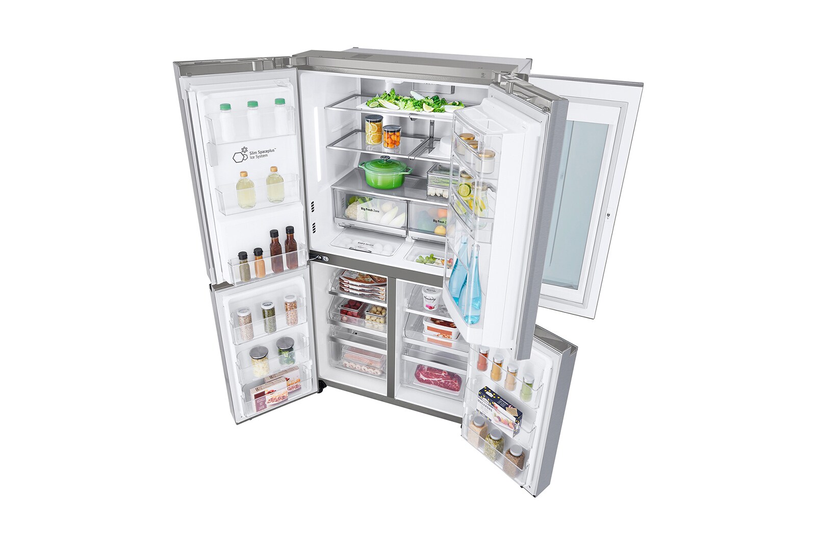 LG Réfrigérateurs Multi-portes | InstaView Door-in-Door™ I 638 L | Compresseur Linéaire Inverter, LG GMX945NS9F