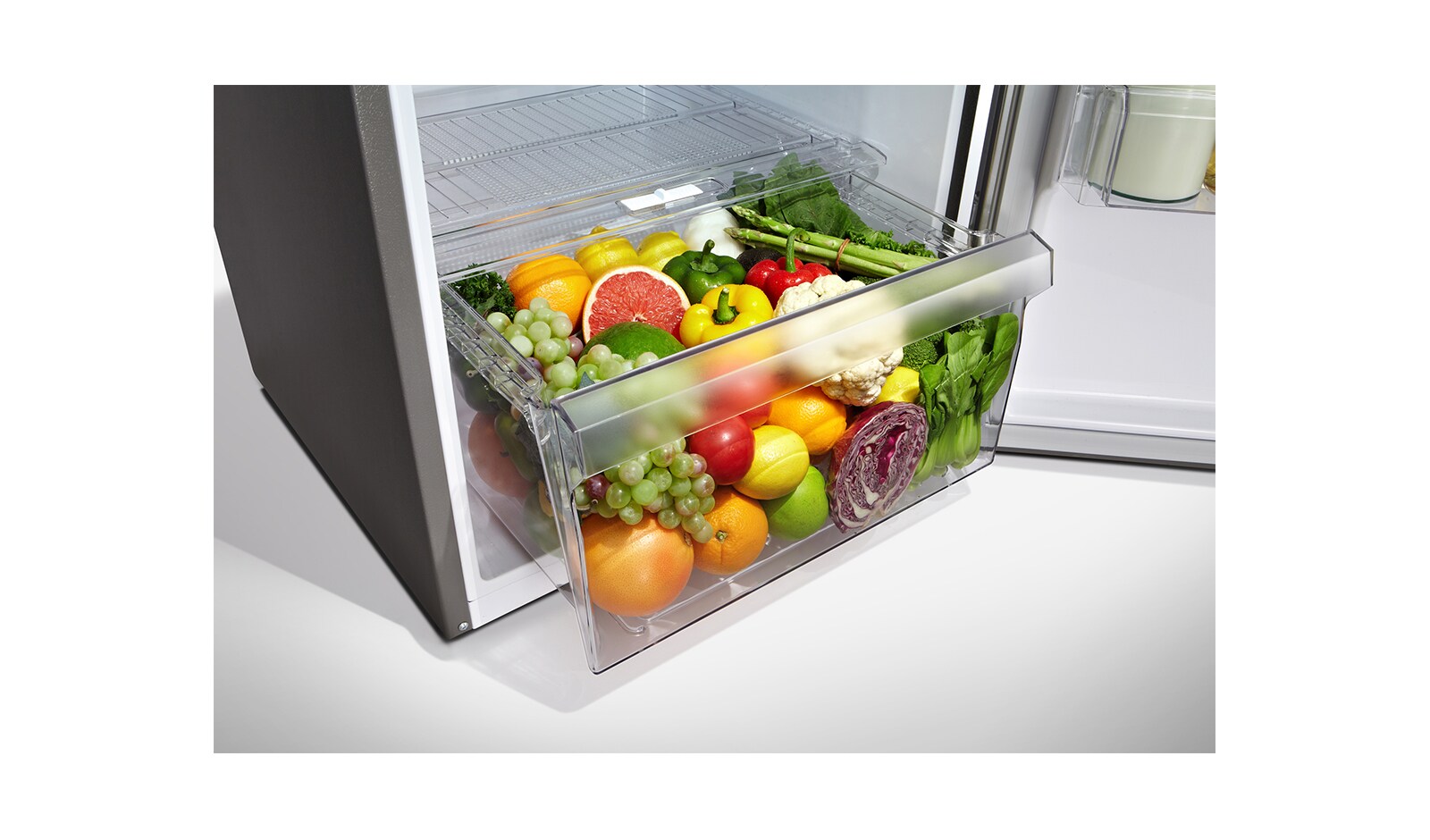 LG Réfrigérateur 2 portes | 254L | Eclairage LED | Twist ice | Magic crisper | No Frost | A+, LG GR5511PS