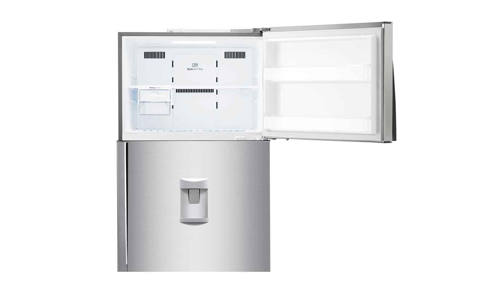 LG Réfrigérateur 2 portes | 568L | Distributeur d’eau | Smart Compresseur Inverter | No Frost | Eclairage LED | Twist Ice | Classe A++ , LG GRF8648SC