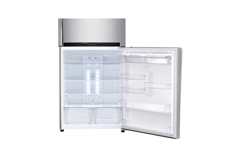 LG Réfrigérateur 2 portes | 568L | Distributeur d’eau | Smart Compresseur Inverter | No Frost | Eclairage LED | Twist Ice | Classe A++ , LG GRF8648SC