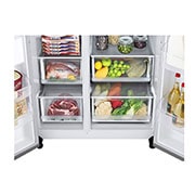 LG GSBV70DSTF | Réfrigérateur américain | 655L | Smart Diagnosis | Compresseur Smart Inverter, LG GSBV70DSTF
