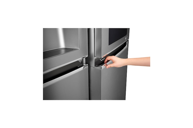 LG Réfrigérateur Américain | InstaView Door-in-Door® | 625 L | Compresseur Linéaire | Total No Frost |  F, LG GSI960PZAZ