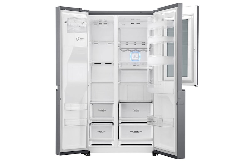 LG Réfrigérateur Américain | InstaView Door-in-Door® | 625 L | Compresseur Linéaire | Total No Frost |  F, LG GSI960PZAZ