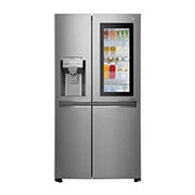 Vue avant de Réfrigérateur Américain | InstaView Door-in-Door® | 625 L | Compresseur Linéaire | Total No Frost |  F LG GSI960PZAZ