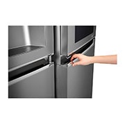 LG Réfrigérateur Américain | InstaView Door-in-Door® | 625 L | Compresseur Linéaire | Total No Frost |  F, LG GSI960PZAZ