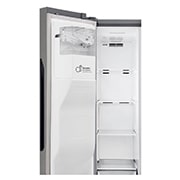 LG Réfrigérateur Américain | 606L | Compresseur linéaire | Total No Frost | Smart Diagnosis | Moist Balance Crisper | Door in Door ® | F, LG GSJ360DIDV