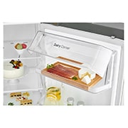 LG Réfrigérateur Américain | 606L | Compresseur linéaire | Total No Frost | Smart Diagnosis | Moist Balance Crisper | Door in Door ® | F, LG GSJ360DIDV