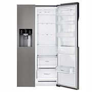 LG Réfrigérateur Américain | 606L | Compresseur linéaire | Total No Frost | Smart Diagnosis | Moist Balance Crisper | Door in Door ® | F, LG GSJ360DIDV