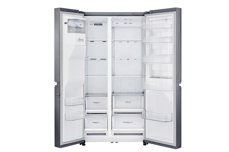 LG Réfrigérateur Américain | 625L | Door-in-Door® | Compresseur linéaire | Total No Frost | Moist Balance Crisper™ | F, LG GSJ470DIDV
