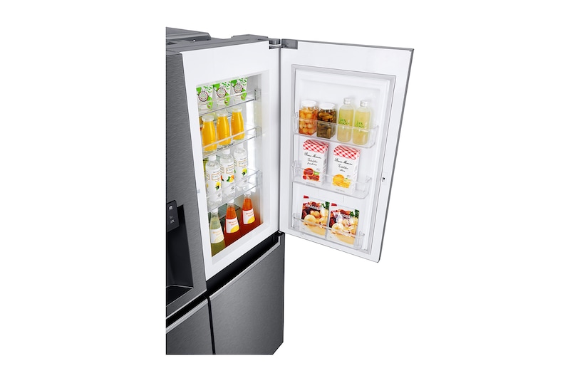 LG Réfrigérateur Américain | 625L | Door-in-Door® | Compresseur linéaire | Total No Frost | Moist Balance Crisper™ | F, LG GSJ470DIDV