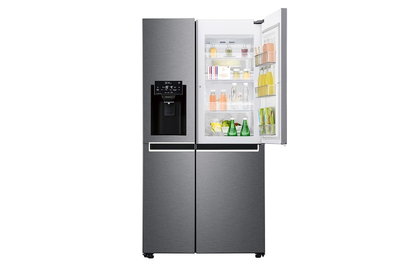 LG Réfrigérateur Américain | 625L | Door-in-Door® | Compresseur linéaire | Total No Frost | Moist Balance Crisper™ | F, LG GSJ470DIDV