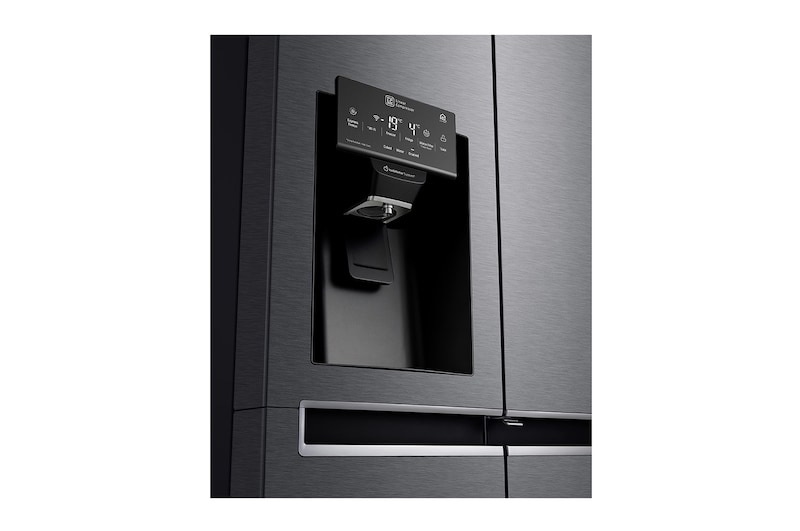 LG Réfrigérateur Américain | 625L | Door-in-Door® | Compresseur linéaire | Total No Frost | Moist Balance Crisper™ | F, LG GSJ470DIDV