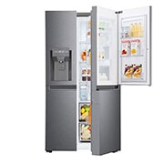 LG Réfrigérateur Américain | Door-in-Door | 634L | Compresseur Linéaire Inverter, LG GSJV31DSXF