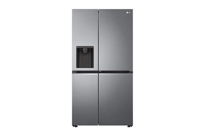 Vue avant de Réfrigérateur américain | 635L | Smart Diagnosis | Compresseur linéaire Inverter  LG GSJV70DSTF