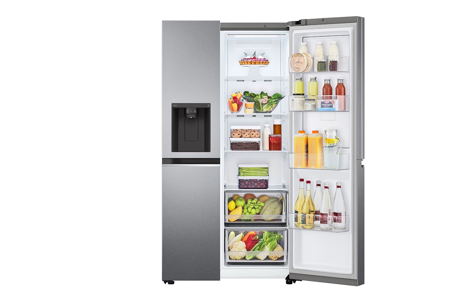 LG Réfrigérateur américain | 635L | Smart Diagnosis | Compresseur linéaire Inverter , LG GSJV70DSTF