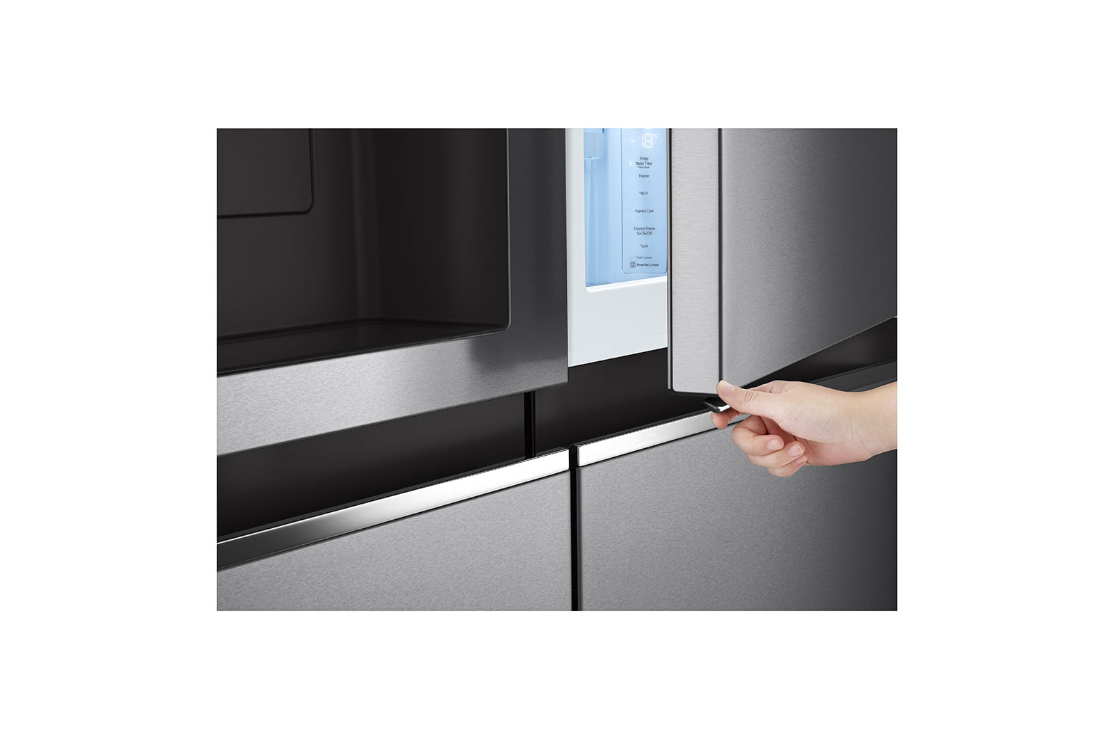 LG Réfrigérateur américain | 635L | Smart Diagnosis | Compresseur linéaire Inverter , LG GSJV70DSTF