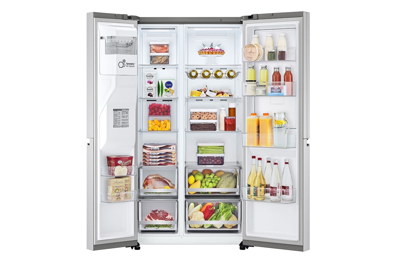 LG GSJV80BSLF Vue de face